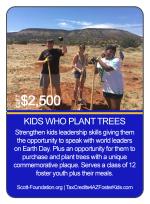 KIDS WHO PLANT TREES