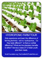 HYDROPONIC FARM TOUR