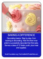 BAKING A DIFFERENCE