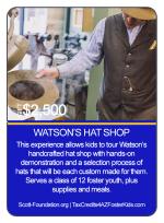 WATSON'S HAT SHOP